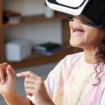 VR Learning - Photo of Girl Using Vr Headset