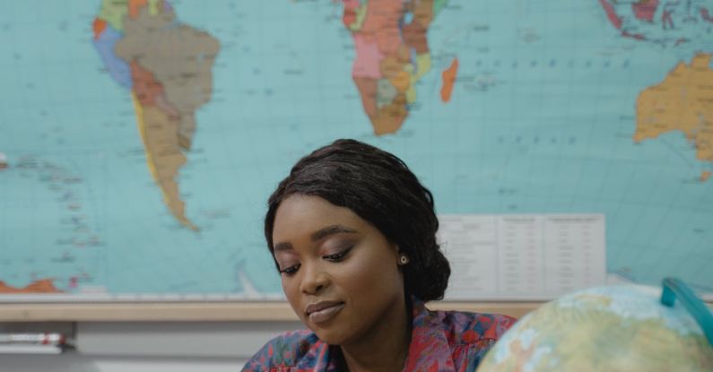 Classroom Flip - Woman Flipping the Pages of a Book