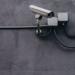 Privacy Technology - Two Gray Bullet Security Cameras
