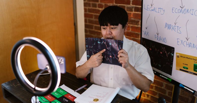 Blockchain Education - Influencer Discussing Temporary Cryptocurrency Declines